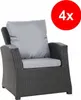 A single outdoor chair cushion set. Anteprima dell’immagine prodotto