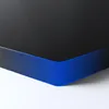 Close up of a black product with a blue accent on a white background. Voir les images du produit