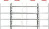 vidaXL Fenstergitter Verstellbar mit 4 Querstäben 1000-1500 Produktbild-Vorschau 9