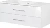 Fackelmann B.CLEVER Badmöbel Set 3-teilig 120 cm, Weiß Produktbild-Vorschau 7