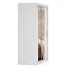 A white wardrobe with mirrored doors. Náhľad obrázku produktu