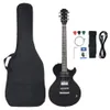 Elektrická gitara pre začiatočníka s taškou čierna 4/4 39" Náhľad obrázku produktu 2