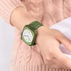 BStrap Denim Armband für Apple Watch 42/44/45mm, olive Produktbild-Vorschau 2