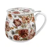 DUO FLORAL Fassbecher 430 ml PASTEL FLOWERS mit Teesieb, Produktbild-Vorschau 2