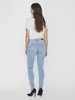 VERO MODA Damen VMTANYA MR S Piping VI352 NOOS Jeans, Blau Produktbild-Vorschau 4