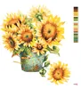 Zuty - Malen nach Zahlen - EIMER MIT SONNENBLUMEN, 40x50 Produktbild-Vorschau 4