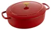 Ballarini Bellamonte 75003-566-0 Cocotte, 31 Cm  Rot  Oval  Produktbild-Vorschau 1