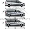 Dachreling MERCEDES W639 W447 VITO VIANO KURZ L1 CHROM Produktbild-Vorschau 5