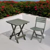 Tavolino pieghevole in plastica ADIGE 45 x 43 cm - verde Anteprima dell’immagine prodotto 6