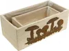 Pflanzkasten-Set Holzkisten mit Pilzen Herbstdeko Edelrost Produktbild-Vorschau 3