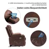 M MCombo Fernsehsessel mit Aufstehhilfe Elektrisch, Sessel Produktbild-Vorschau 4
