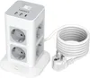 TESSAN Mehrfachsteckdose 8 Fach Steckdosenleiste 1 USB C Produktbild-Vorschau 1