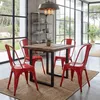 set di 4 sedie HWC-A73, sedia bistrot impilabile, design Anteprima dell’immagine prodotto 1