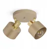 FKL DESIGN Home Deco: Plafondlamp, ecru-goud, 2 lampen, Productafbeelding-voorbeeld 1