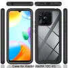 Pro Xiaomi Redmi 10C Oboustranný 360 stupňový nárazníkový Náhled obrázku produktu 2