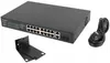 Switch Lanberg Rack 19" 16x 100Mb PoE+/2x Combo Gigabit Produktbild-Vorschau 2