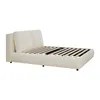 Letto imbottito Flieks, 180x200 cm, con spazio contenitore, Anteprima dell’immagine prodotto 10