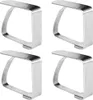 Set di 4 fermagli da tavolo Excellent Houseware, acciaio Anteprima dell’immagine prodotto 1