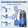 Schmutzwasserpumpe 900 W 14000 l/h Tauchpumpe Gartenpumpe Produktbild-Vorschau 5