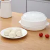 Dampfgarer für die Mikrowelle  mit Siebeinsatz  24 x 13cm Produktbild-Vorschau 4