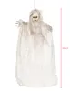 Pop-slingerdecoratie, Halloween-decoratie, wit-grijs, 50 cm Productafbeelding-voorbeeld 5