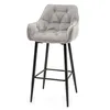 NEW HOME Barhocker SIENA gepolsterter für Wohnzimmer Produktbild-Vorschau 3