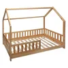 Kinder-hüttenbett "bosco" holz 90x190cm  - Atmosphera Voir les images du produit 1
