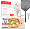 PizzaLover Premium Pizzastein - Set - harteloxiertem, Produktbild-Vorschau 1