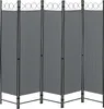 Raumteiler Saragossa 5-teilig 200x171 cm Paravent Trennwand Produktbild-Vorschau 1
