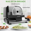 NutriChef Allesschneider Elektrisch 200W – Produktbild-Vorschau 7