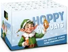 An advent calendar box for beer with an illustration of an elf holding a beer bottle and glass. Produktbild-Vorschau