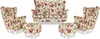 Family Meble Set aus Sofa + 2 Sessel + 2 Hocker Print Produktbild-Vorschau 1