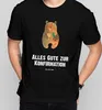 Mr. & Mrs. Panda Größe M T-Shirt Bär Konfirmation - Schwarz Produktbild-Vorschau 4
