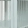 CALICOSY - Vitrine avec 2 portes vitrées et 3 étagères en Voir les images du produit 7