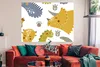MuchoWow® Poster Dinosaurier - Schnittmuster - Jungen - Produktbild-Vorschau 2