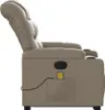 Design Massagesessel mit Aufstehhilfe Cappuccino-Braun Produktbild-Vorschau 9