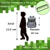 Minecraft Schulranzen für Jungen 1. Klasse Graue Produktbild-Vorschau 9
