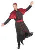 Costume da uomo Bishop nero-rosso - M/L Anteprima dell’immagine prodotto 2