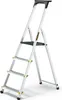 Drabest | Leiter - Stehleiter - 4 Sprossen - Aluminium - Produktbild-Vorschau 1