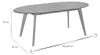 Miliboo - Design-Esstisch ausziehbar Eiche L150-200 MARIK Produktbild-Vorschau 7