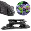 Rocce per acquario, pietre per acquario, ardesia nera Anteprima dell’immagine prodotto 1