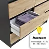 Home Collective Kommode mit 6 Schubladen Kommode Holz Produktbild-Vorschau 6