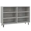 The Living Store Sideboard Betongrau 103,5x35x70 cm Produktbild-Vorschau 3