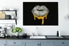 OneMillionCanvasses® - Leinwandbilder - 140x90 cm, Lippen - Produktbild-Vorschau 4