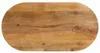 vidaXL Stolová deska 140x60x2,5 cm oválná z masivního dřeva Náhled obrázku produktu 7