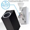 Maxkomfort Aussenleuchte 1268B1 Schwarz IP54 up&down GU10 Produktbild-Vorschau 5