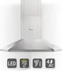 Hotte aspirante cuisine 100cm Hotte d'angle acier Voir les images du produit 2