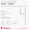 STEIGNER Uszczelka do drzwi prysznicowych UK03, 190 cm (1 Podgląd zdjęcia produktu 8
