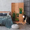 Relaxdays Blumentreppe 3 Ebenen, Aus Holz, Blumenständer Produktbild-Vorschau 6