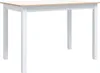 vidaXL Jedálenský stôl biely a hnedý 114x71x75 cm z Náhľad obrázku produktu 1